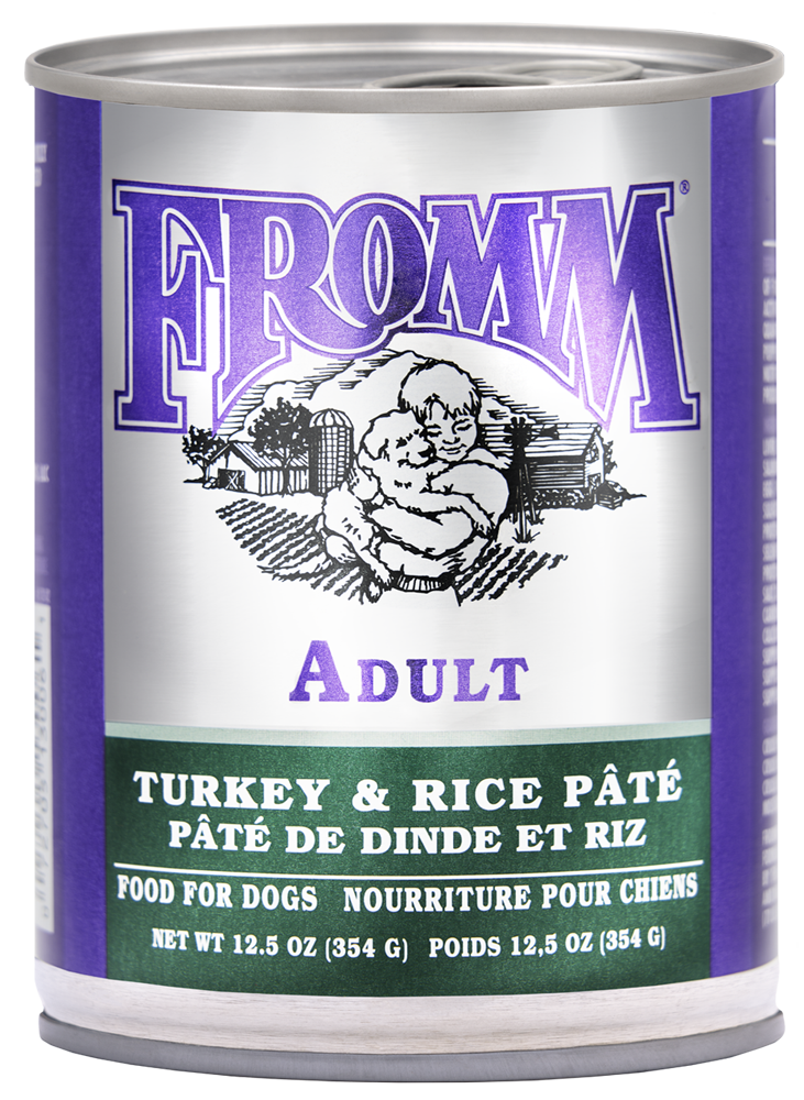 Fromm classic turkey and rice pate