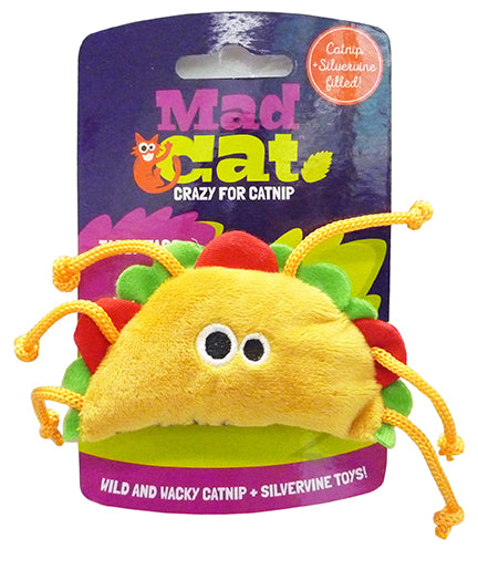 MAD CAT TABBY TACO CATNIP TOY