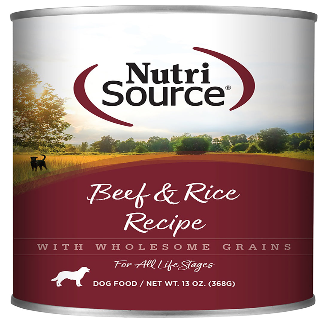 nutrisource wet beef and rice