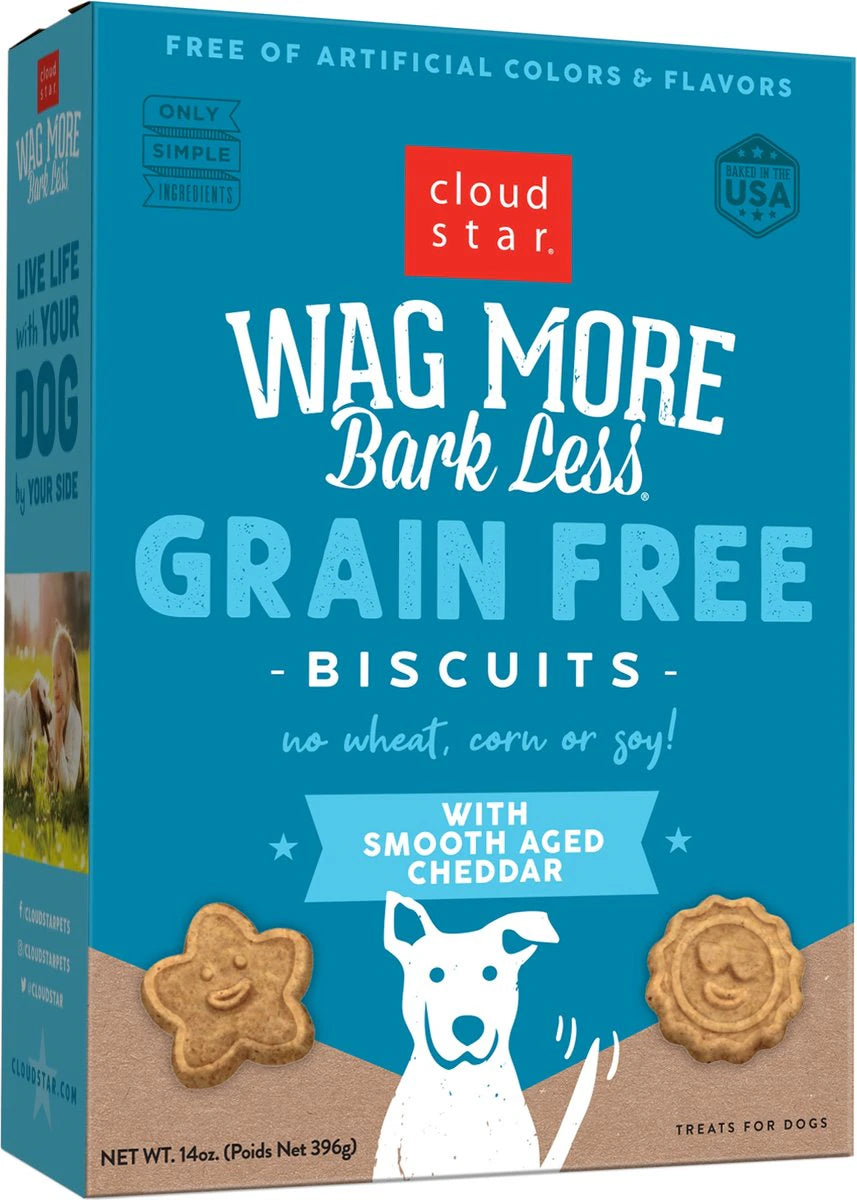 Wagmore dog grain free baked cheddar
