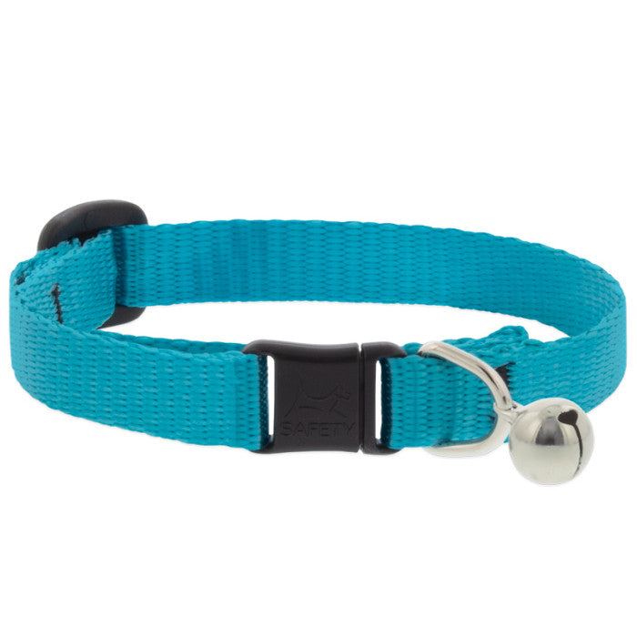Lupine Basics 1/2" 8"-12" CAT Collar with safety buckle WITH BELL