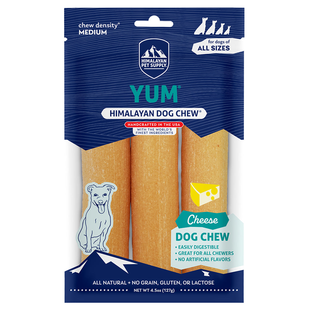 himalayan pet supply yaky chews. bacon,chicken,peanut butter and cheese