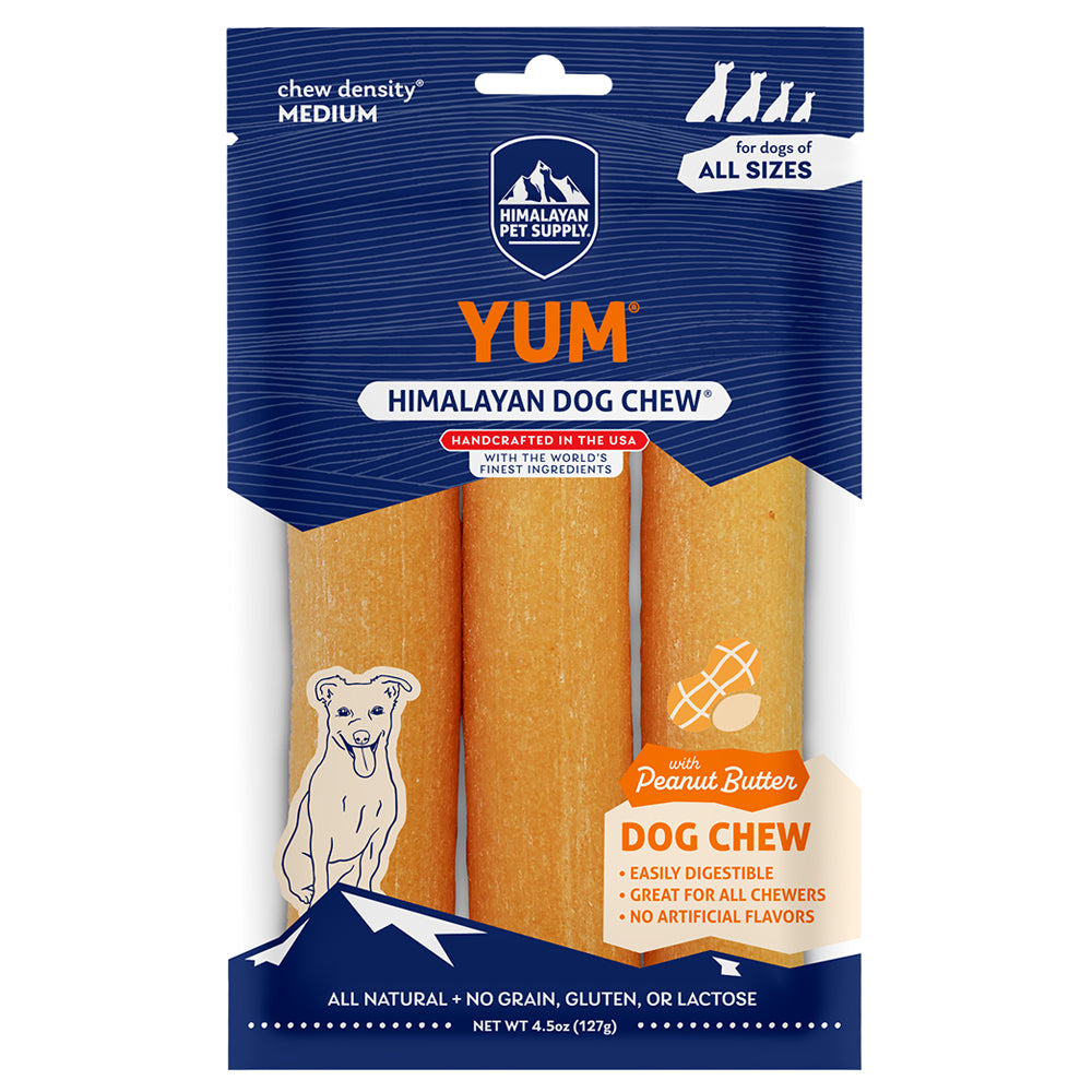 himalayan pet supply yaky chews. bacon,chicken,peanut butter and cheese
