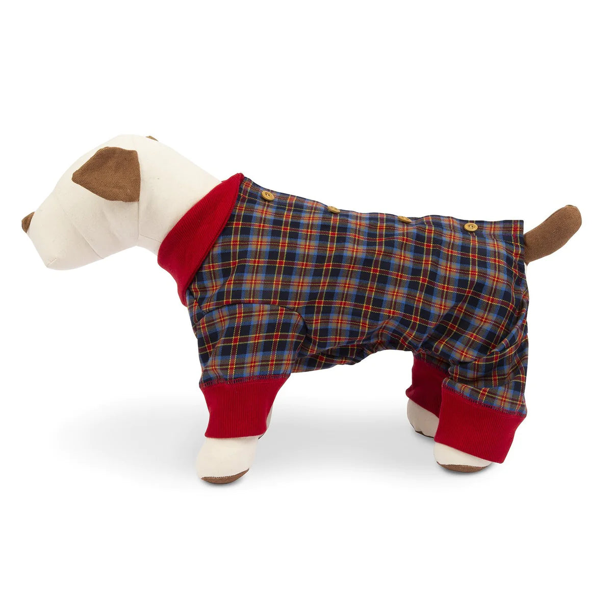 Harry Barker Cabin Plaid Dog Pajamas
