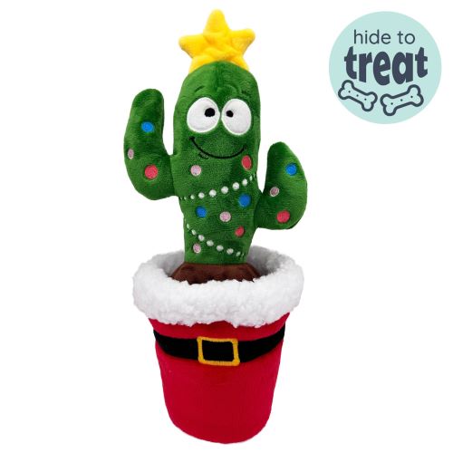 H&K Seek 'n Treat Prickly & Bright Pawt Dog Toy