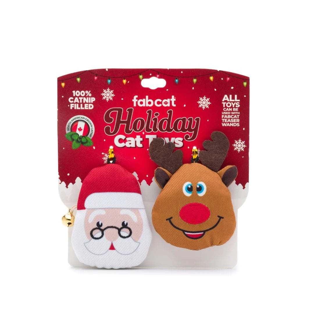 FABCAT CAT SANTA / REINDEER