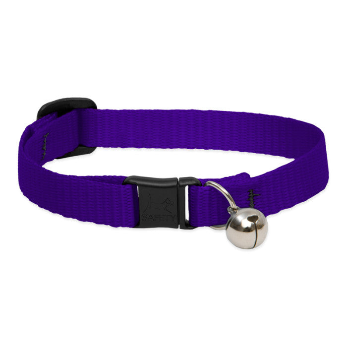 Lupine Basics 1/2" 8"-12" CAT Collar with safety buckle WITH BELL
