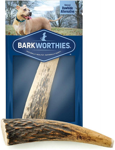 Barkworthies dog whole elk antlers