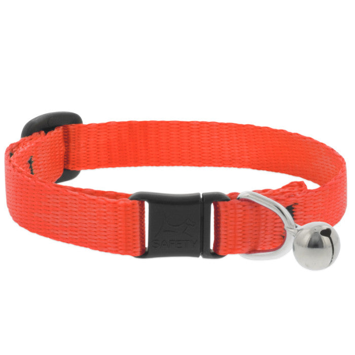 Lupine Basics 1/2" 8"-12" CAT Collar with safety buckle WITH BELL