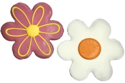 Preppy Puppy Iced Cookie Flower