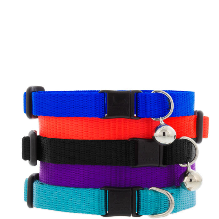 Lupine Basics 1/2" 8"-12" CAT Collar with safety buckle WITH BELL