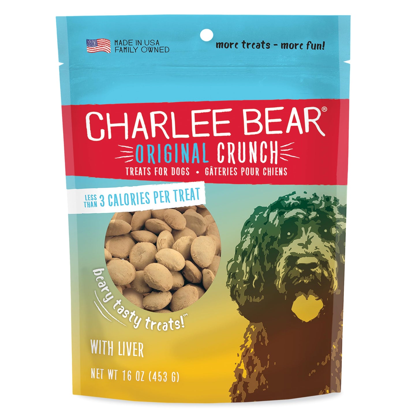 charlee bear original crunch liver flavor