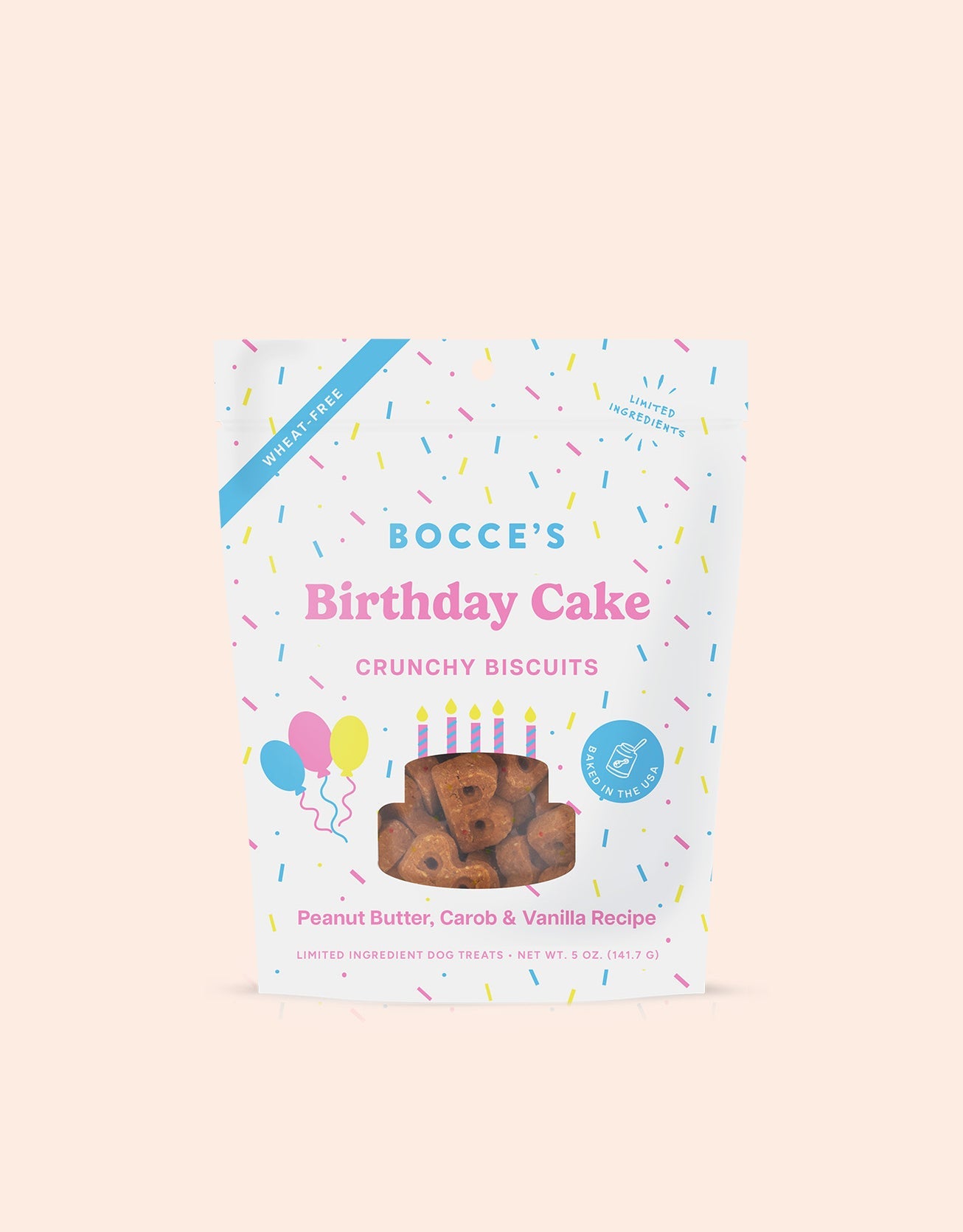 Bocce birthday cake dog treats