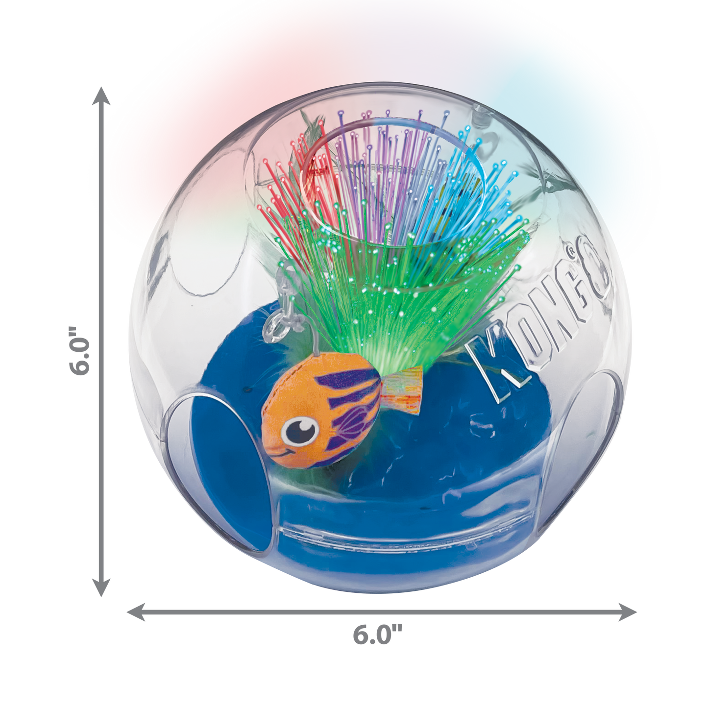 KONG BAT-A-BOUT GLOW AQUARIUM