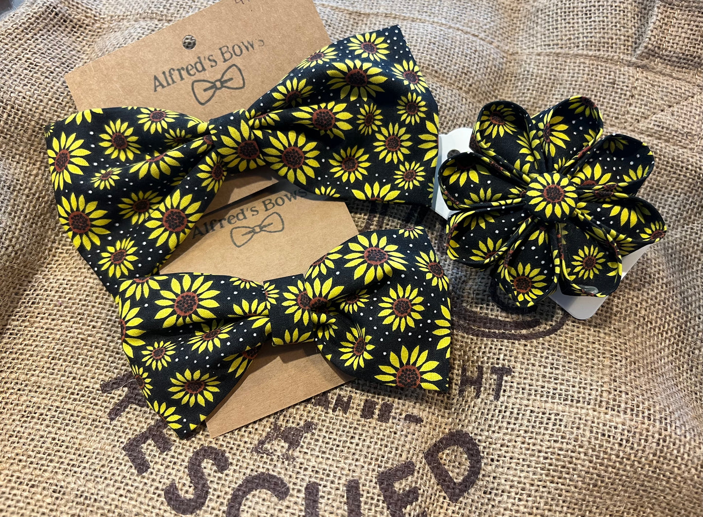 Alfred's Bows "Sunflowers" Flower