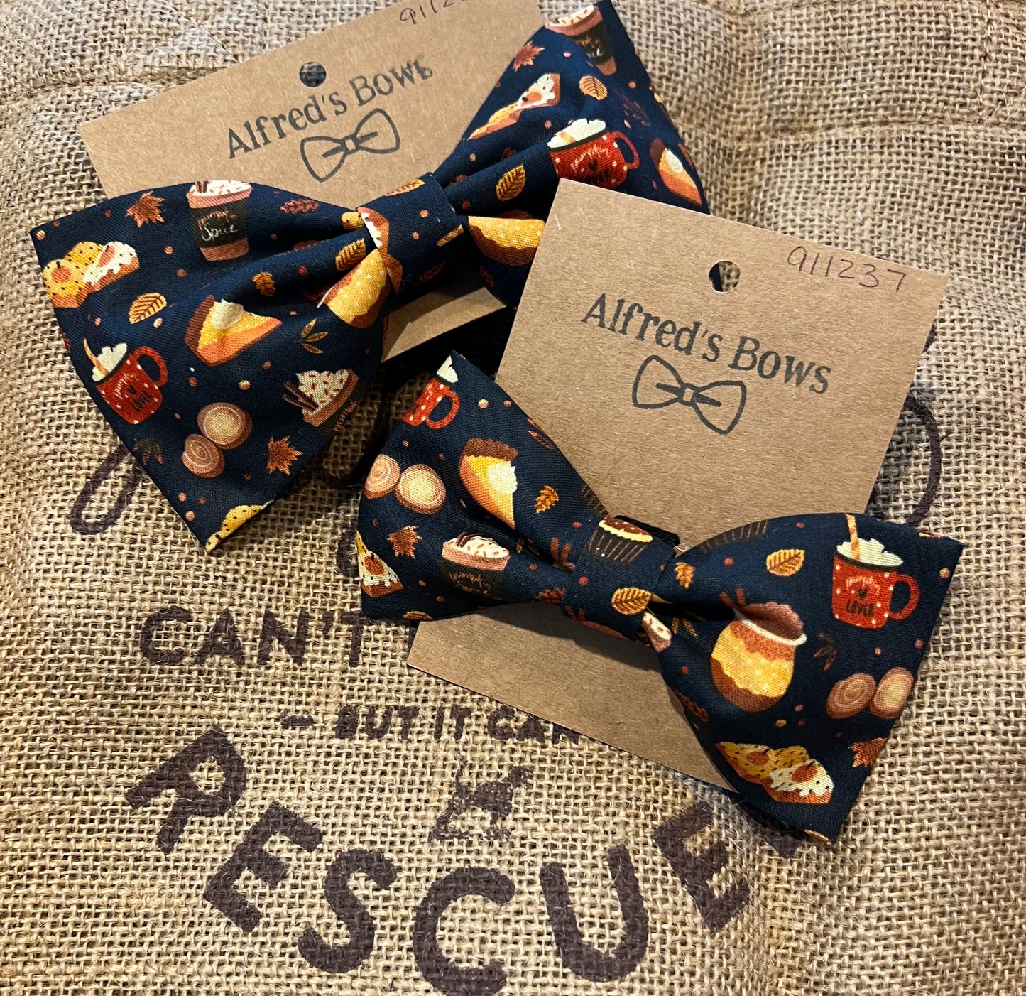 Alfred's Bows "Fall Cafe" Medium Bow