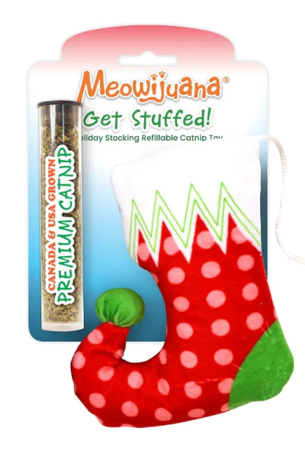 Meowijuana Holiday Stocking Catnip Toy