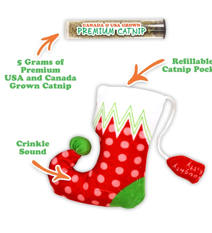 Meowijuana Holiday Stocking Catnip Toy