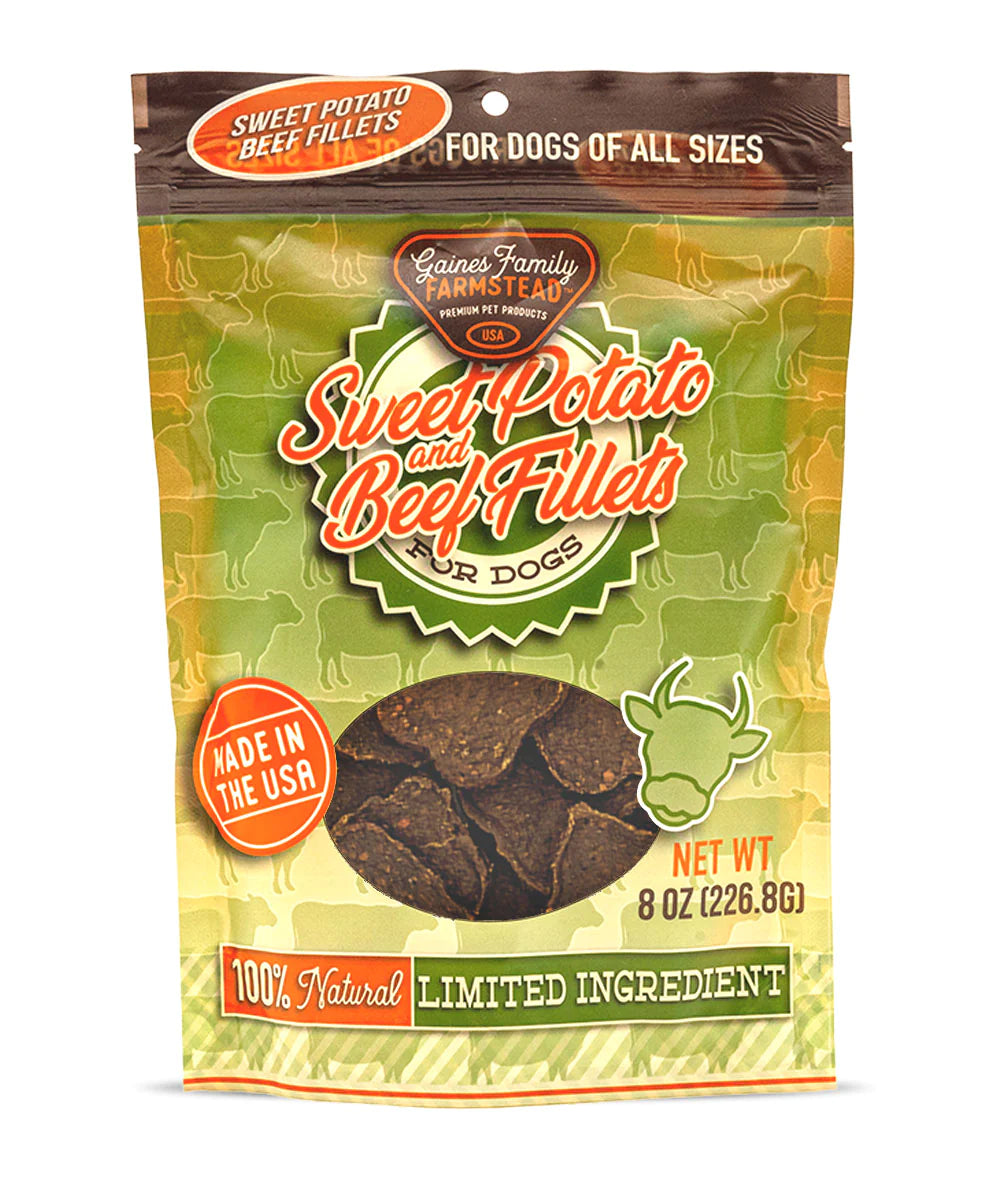 Sweet Potato and Beef Filllets 8oz