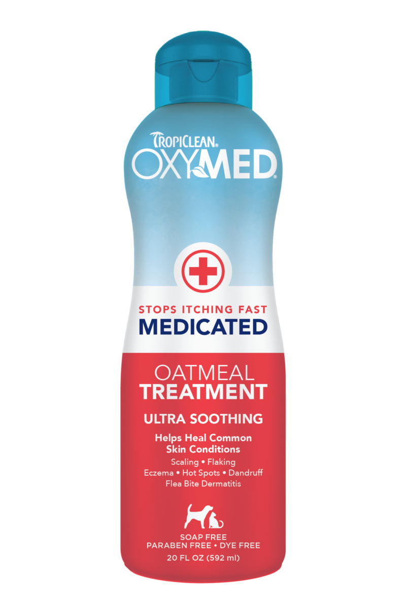 tropiclean oxy medicated oatmeal treatment