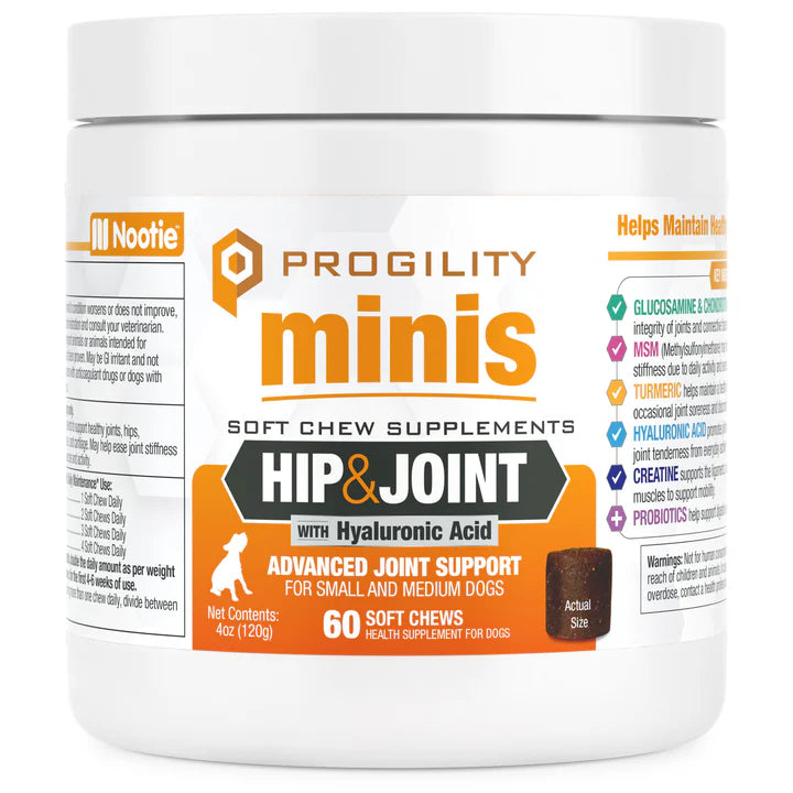 Nootie Progility Hip & Joint Soft Chew Supplements