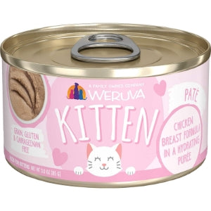 Weruva Kitten - Chicken Breast Formula In A Hydrating Puree 3oz