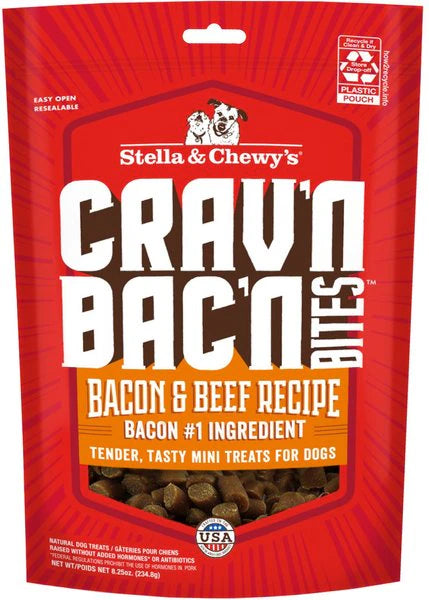 Stella and chewy cravin n' bacon beef and bacon
