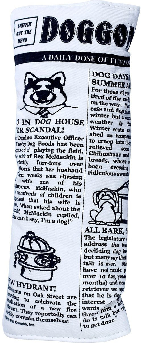 Barkbone krinkle newspaper