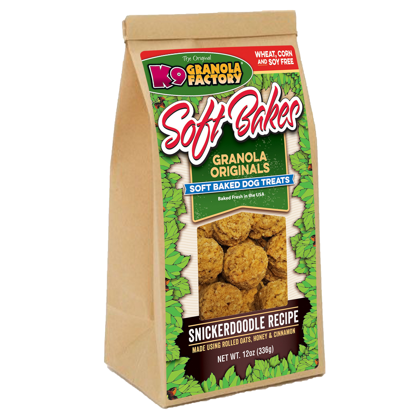 K9 granola factory soft baked snicker doodle cookies