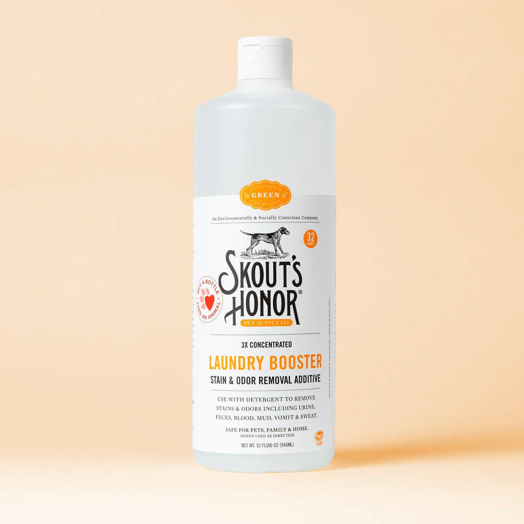 Skout's Honor LAUNDRY BOOSTER - STAIN & ODOR REMOVAL ADDITIVE 32oz