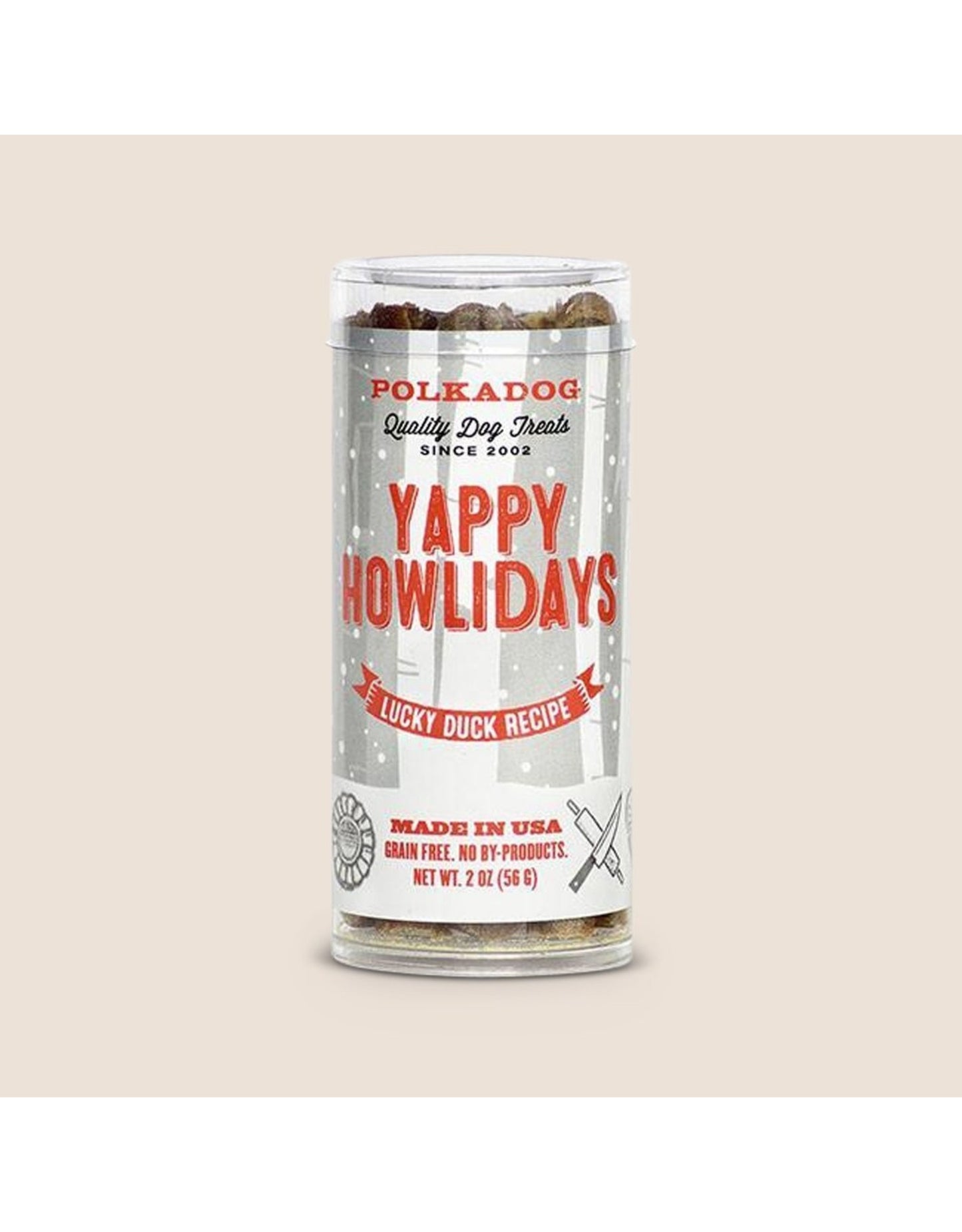 POLKA DOG BAKERY DOG YAPPY HOWLIDAYS MINI 2OZ TUBE