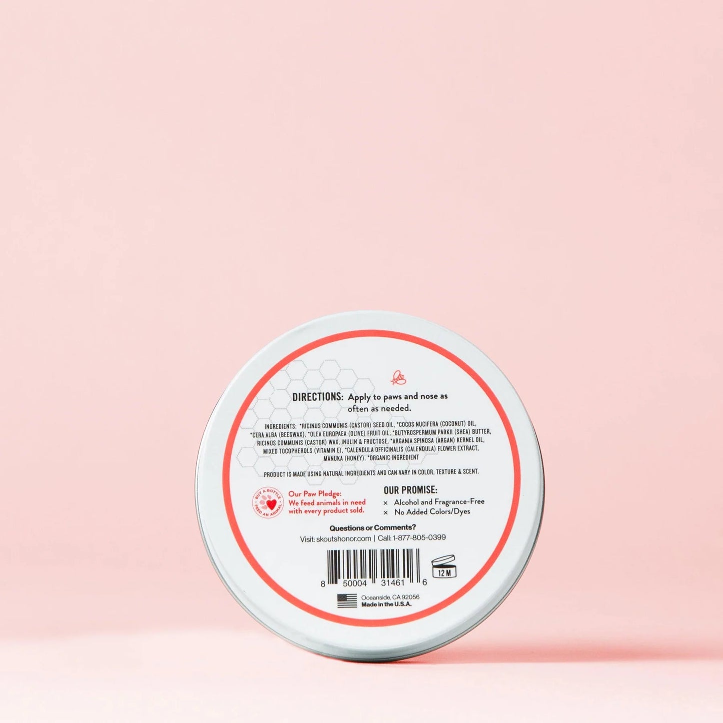 SKOUT'S HONOR PREBIOTIC PET BALM FOR DOGS & CATS