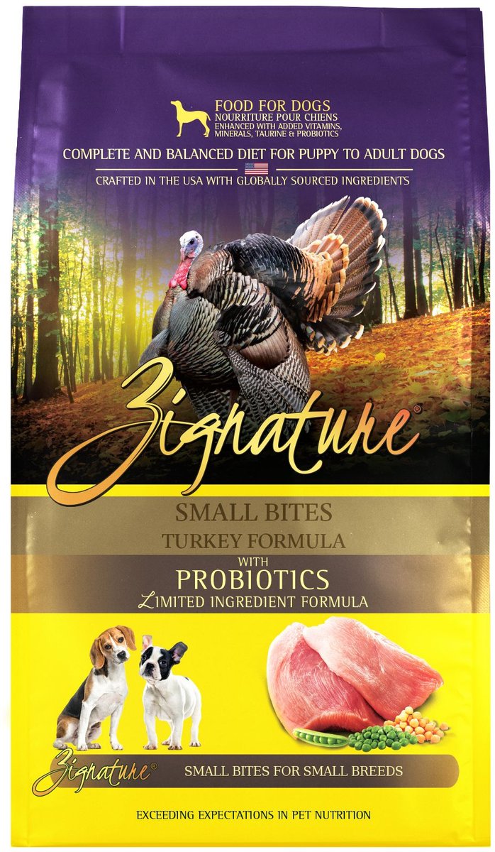 Zignature Limited Ingredient Diet Grain Free Turkey Formula Dry Dog Food (SMALL BITES)