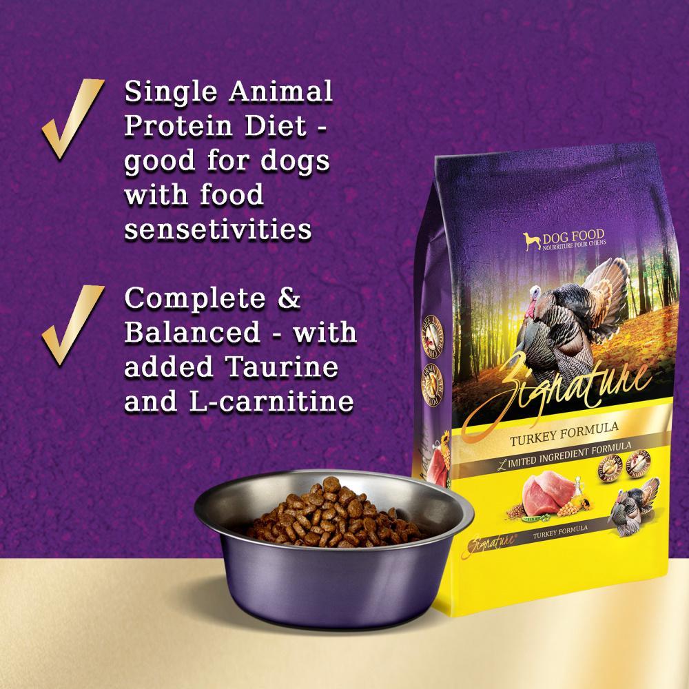 Zignature Limited Ingredient Diet Grain Free Turkey Formula Dry Dog Food