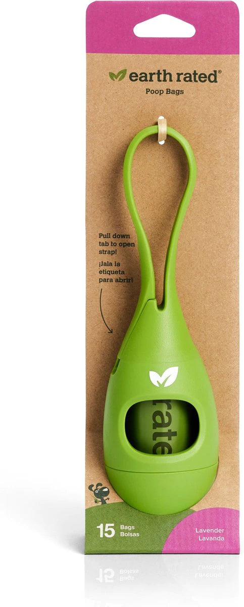 Earth Rated Leash Dispenser 2.0 with Lavender-scented Bags
