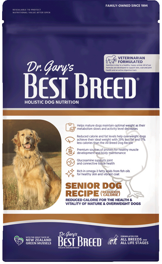 Dr. Gary's Best Breed Holistic Senior Reduced Calorie Dry Dog Food