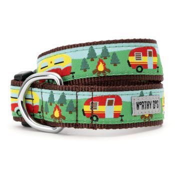The Worthy Dog Happy Camper Dog Collar