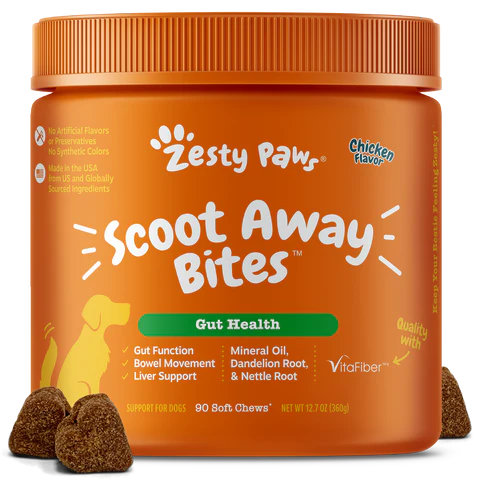 Zesty Paws Scoot Away Bites