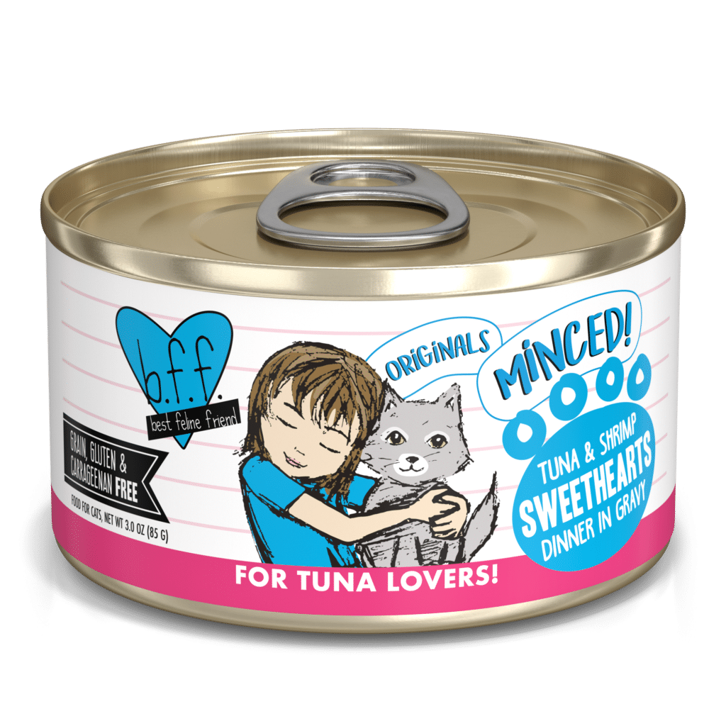 Weruva BFF Tuna & Shrimp Sweethearts Tuna & Shrimp Dinner in Gravy