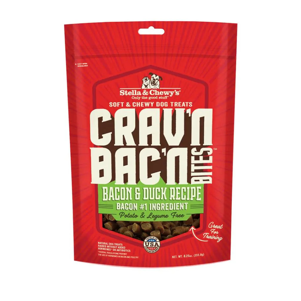 Stella & Chewy's Carv'n Bacon Bites Bacon & Duck Recipe 8.25 oz