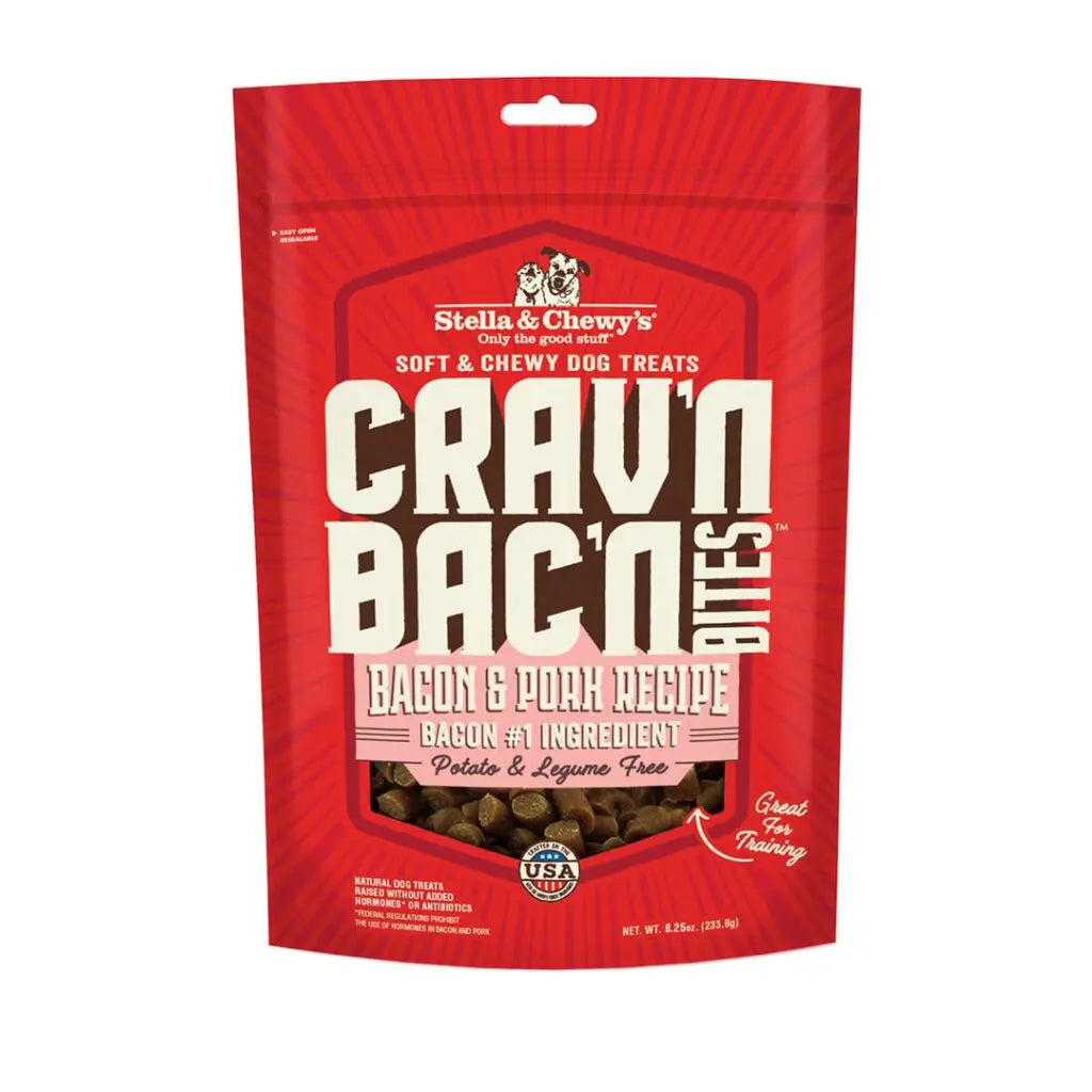 Stella & Chewy's Carv'n Bacon Bites Bacon & Pork Recipe 8.25 oz