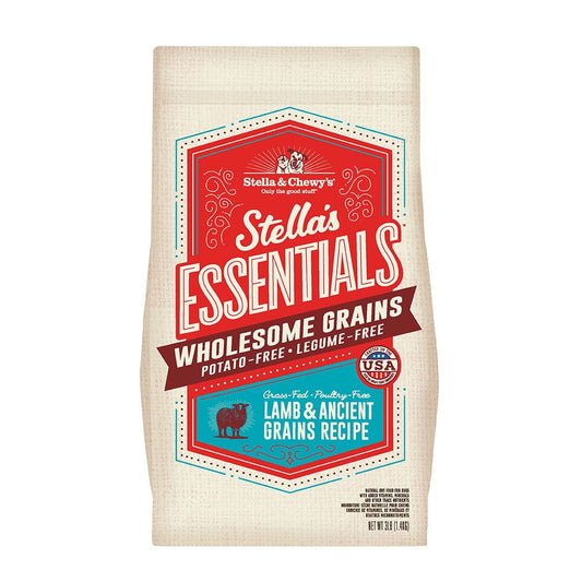 Stella & Chewy's Stella Essentials Wholesome Grains Lamb 3# kibble