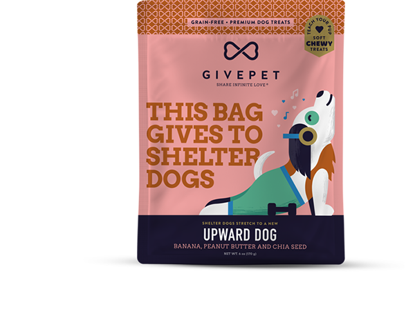GIVEPET Upward Dog Soft Treats 6 oz