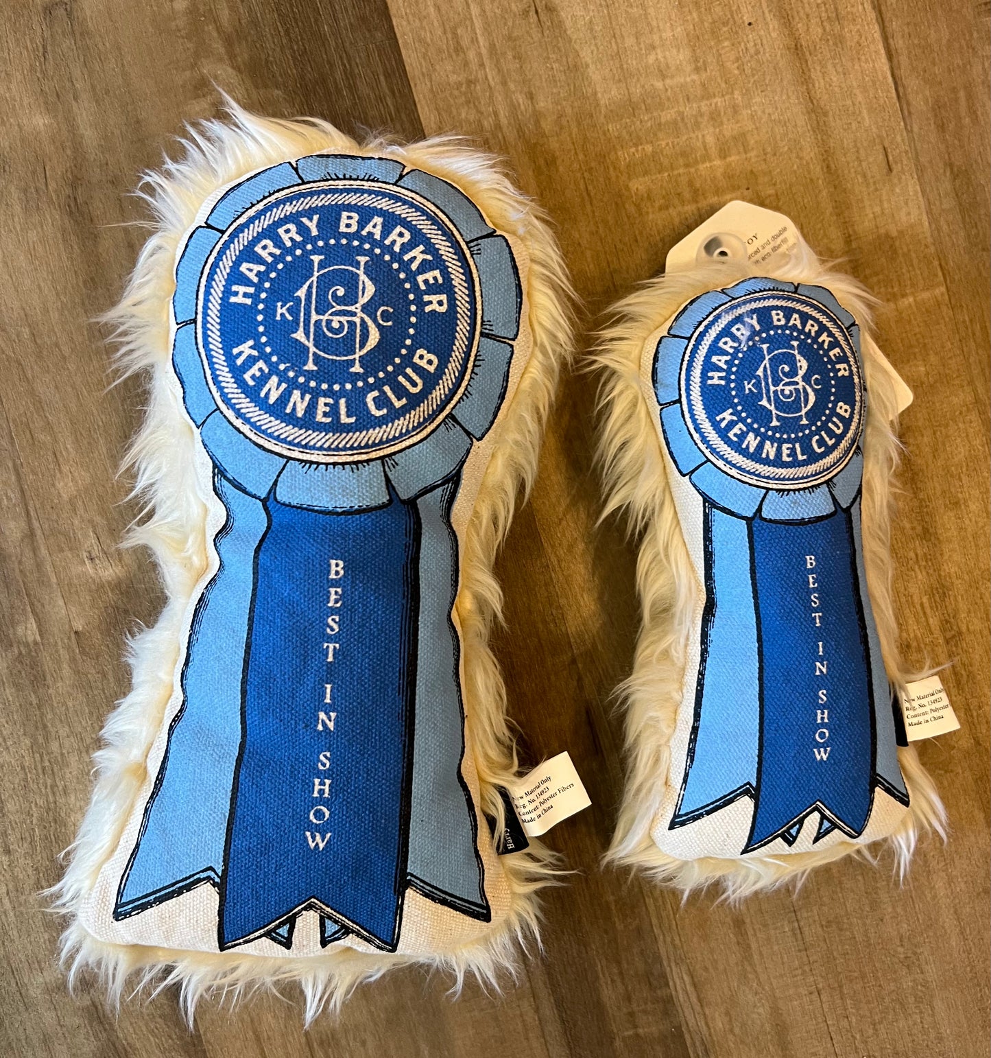 Harry Barker Kennel Club Ribbon Canvas Dog Toy