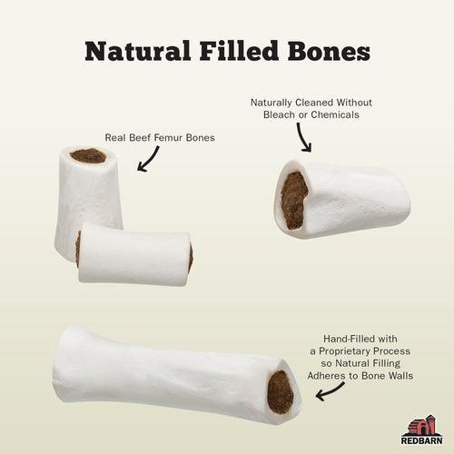 REDBARN. Natural Filled Bone Chicken & Apple Flavor