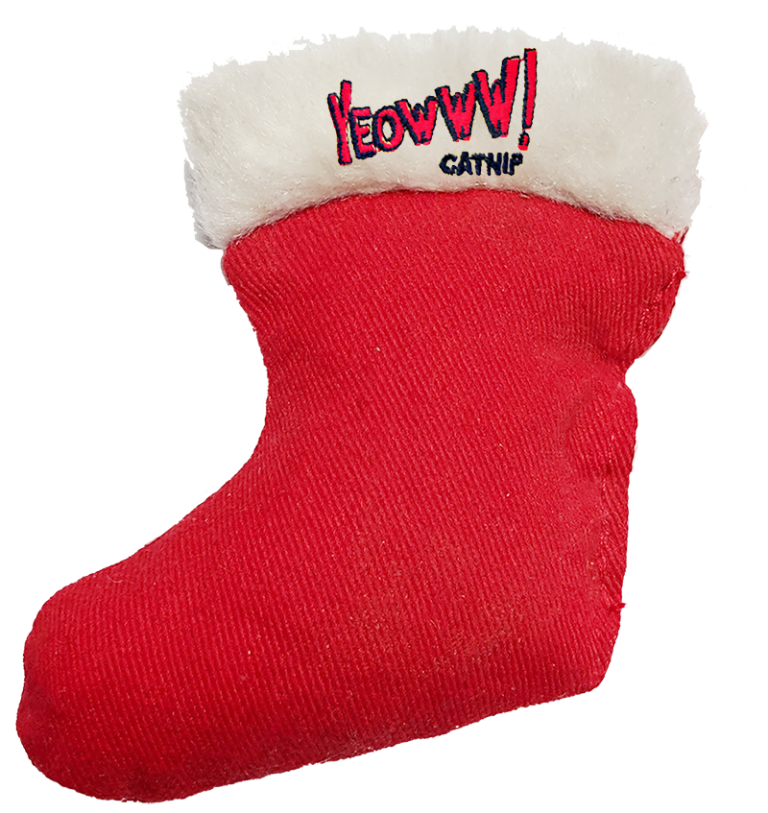 YEOWWW! catnip Christmas Stocking