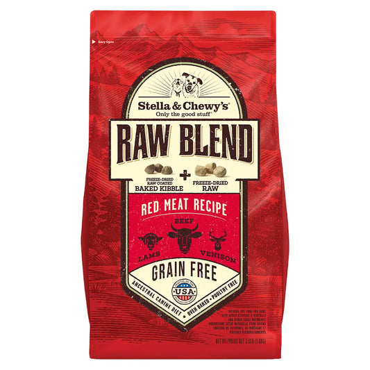 Stella & Chewy's Red Meat Raw Blend Kibble GF