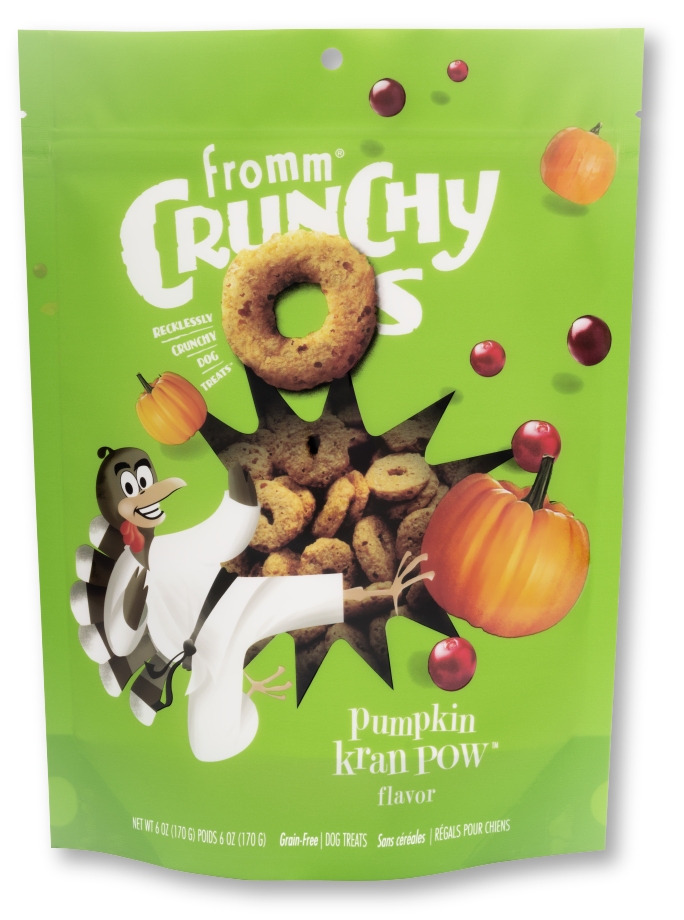 Fromm Crunchy Os® Pumpkin Kran Pow® Flavor Dog Treats