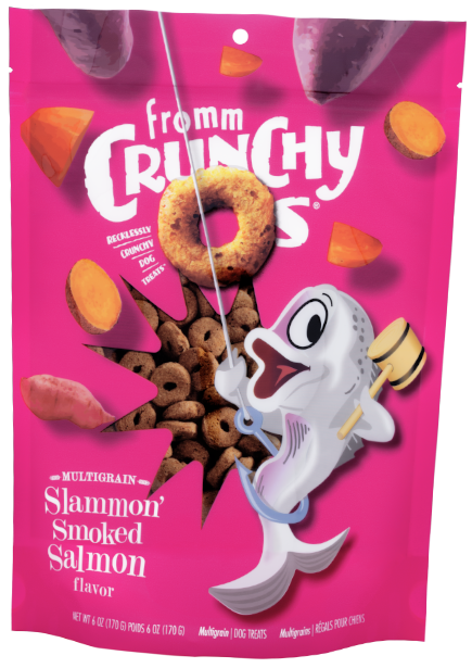 Fromm Crunchy Os® Slammon Smoked Salmon Flavor Dog Treats