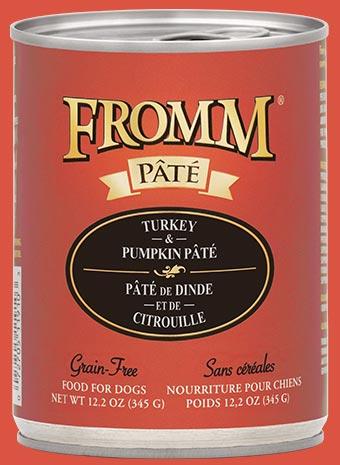 Fromm Grain-Free Turkey & Pumpkin Pate Dog Food